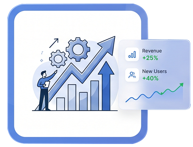 Growth Graph Illustration